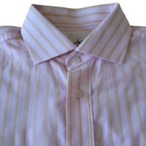 KACHINS Men's Cotton Stripes Custom Made to Order Dress Shirt